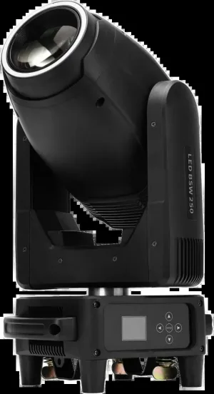 PRC-LED250BSWR 200W LED Moving Head Beam Spot Wash 3in1 Light With RGB Ring + CTO