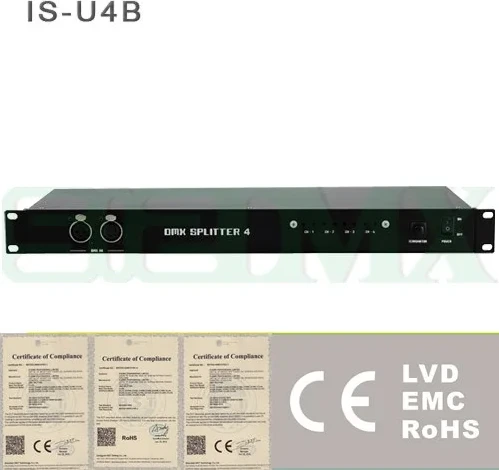 Сплиттер D-L4A DMX Splitter 4-1U