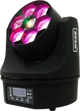 Вращающаяся голова с лазером LL-M15 6х10W Bee Eyes Moving Head Light with laser