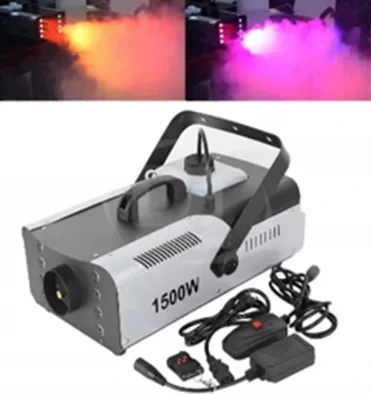 PHJ027 1500W Fog Machine with LED, with remote controller and DMX512 control